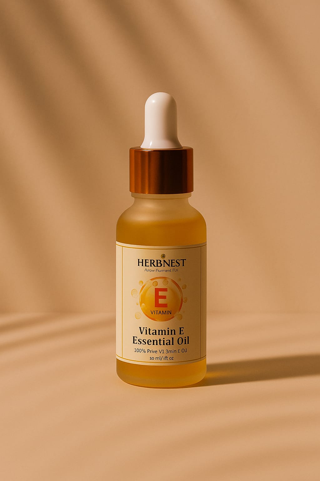 ✨ Vitamin E Oil – 100% Pure & Natural | Skin Repair, Anti-Aging & Hair Nourishment 💧 | Deep Moisturizing & Scar Treatment 🌿 Herb Nest