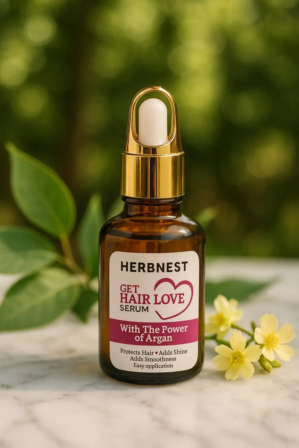 Hair Love Serum| Natural Hair Growth Serum| Anti-Frizz Hair Care Herb Nest