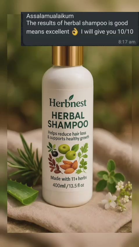 BOGO Offer – HERBNEST Herbal Shampoo (400ml x 2) 1 Day Offer